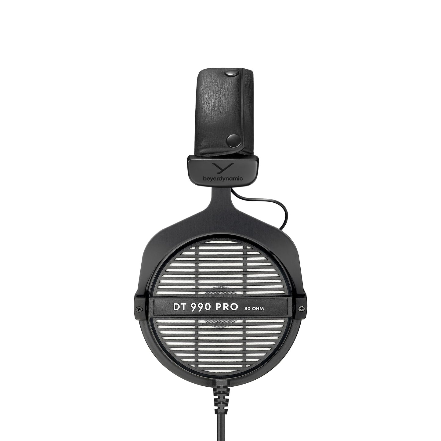beyerdynamic DT 990 PRO Over-Ear Studio Monitor Headphones - Open-Back Stereo Construction, Wired (80 Ohm, Grey)