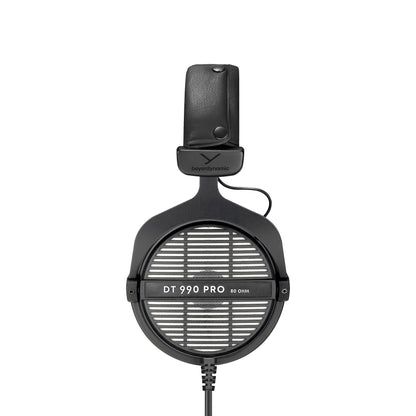 beyerdynamic DT 990 PRO Over-Ear Studio Monitor Headphones - Open-Back Stereo Construction, Wired (80 Ohm, Grey)